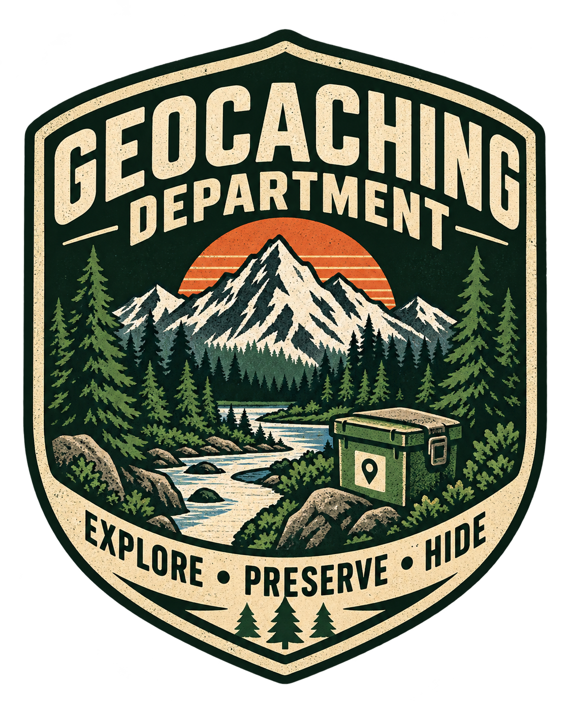 Geocaching Department – Geocaching T-Shirt